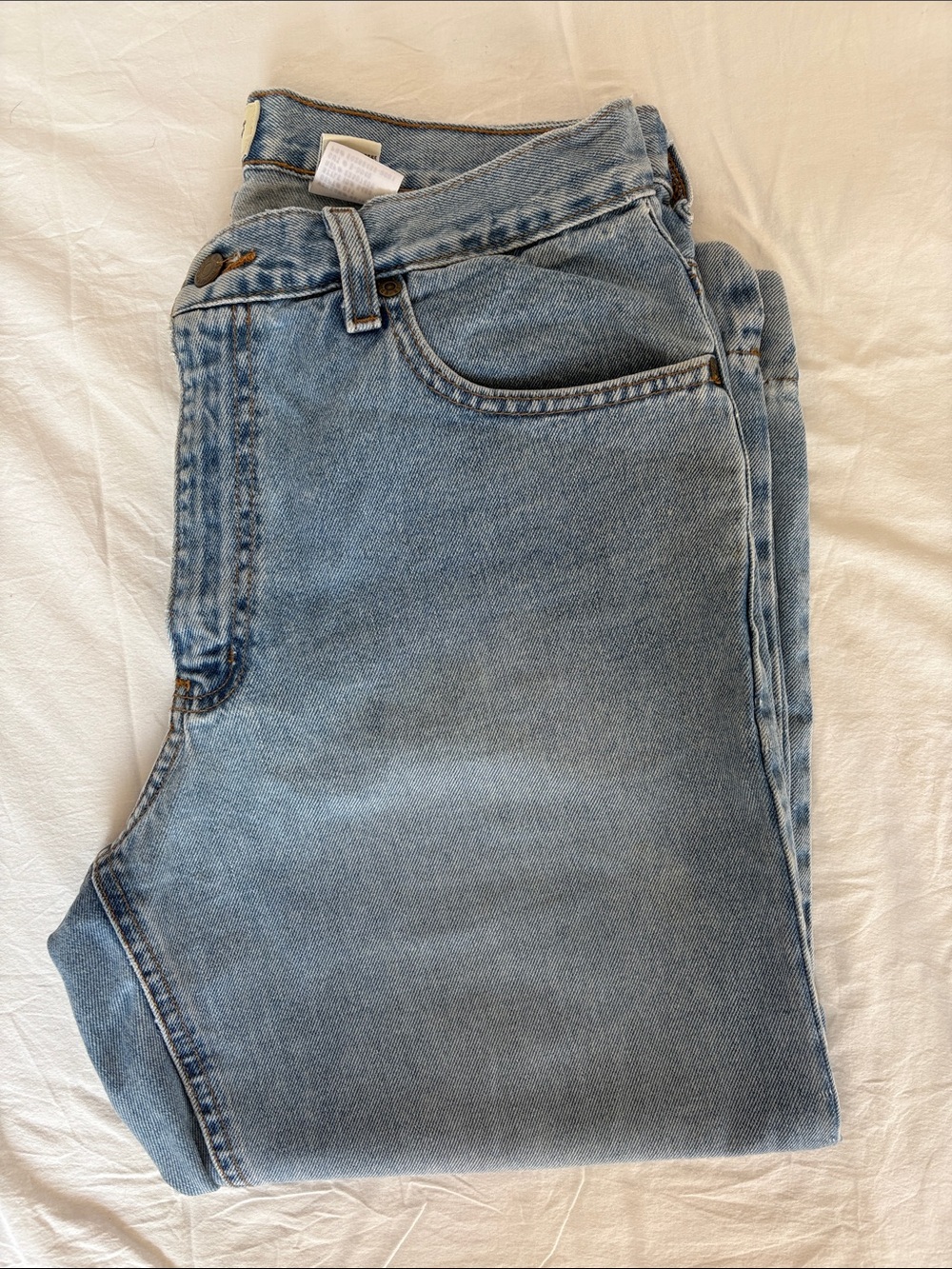 Eddie Bauer cropped denim